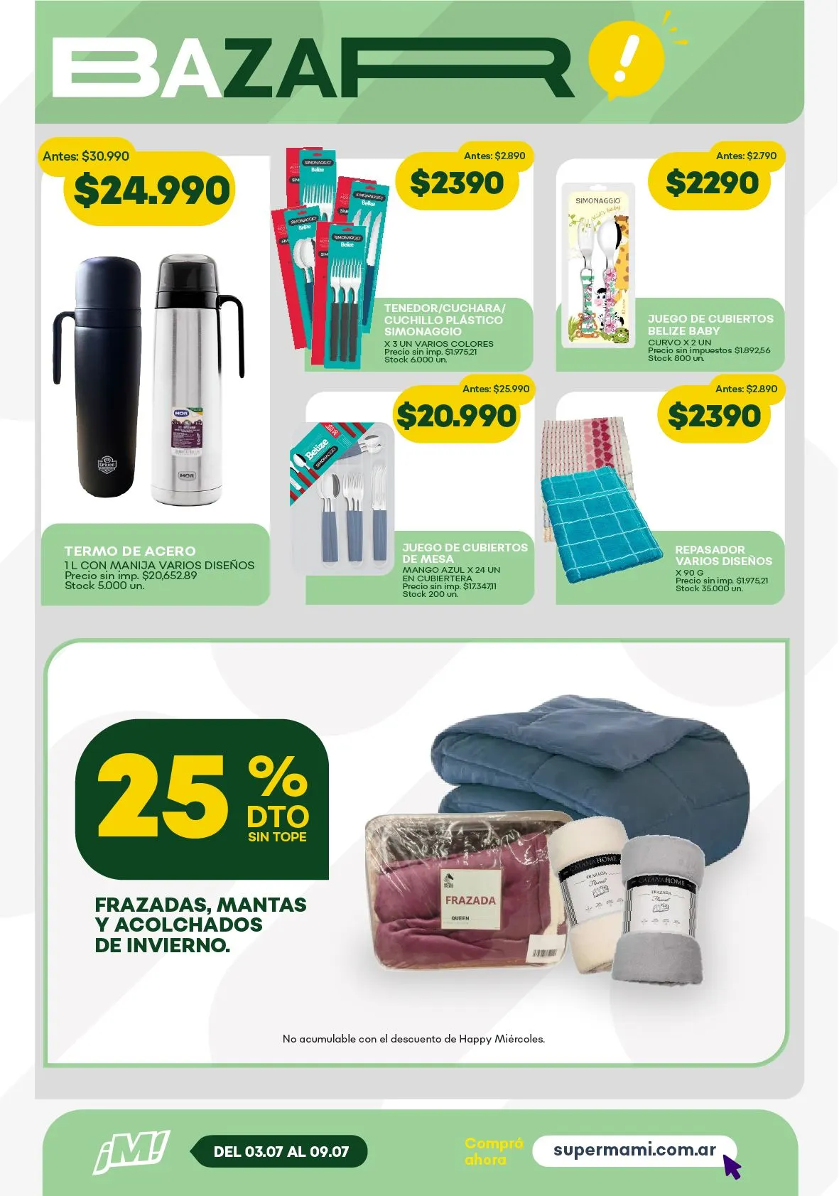 Ofertas de Ofertas Super Mami 3 de julio al 9 de julio 2025 - Página 9 del catálogo