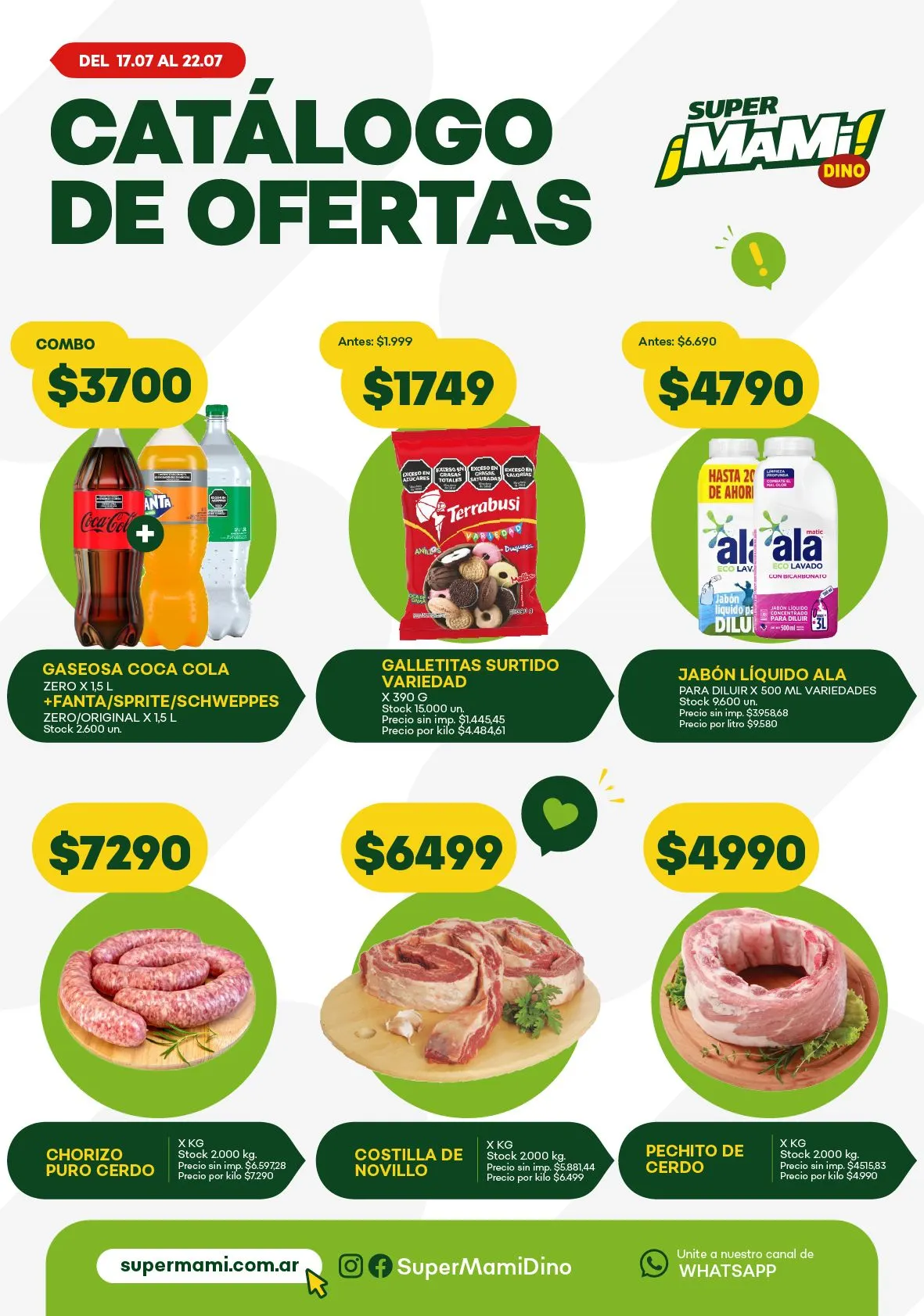Ofertas de Super Mami Ofertas 17 de julio al 24 de julio 2025 - Página del catálogo