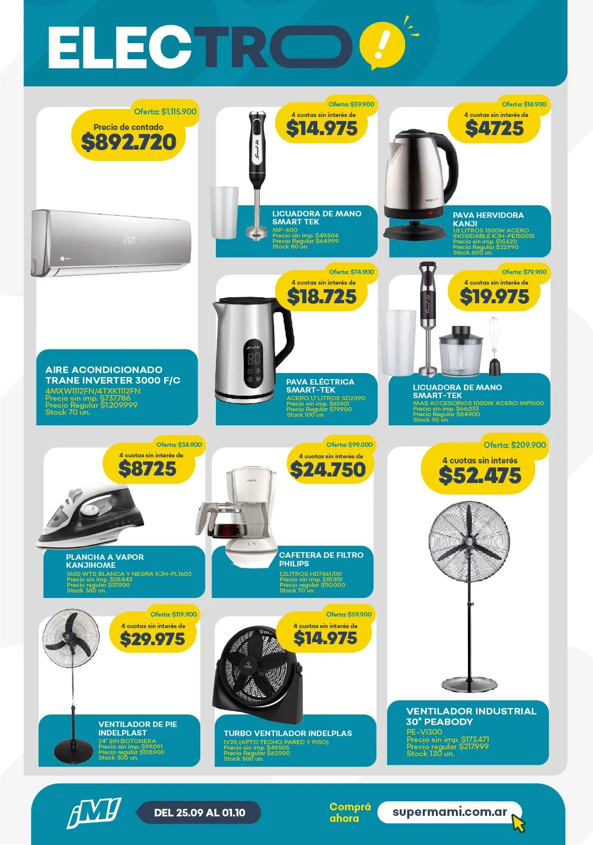 Ofertas de Ofertas Super Mami 25 de septiembre al 1 de octubre 2025 - Página  del catálogo