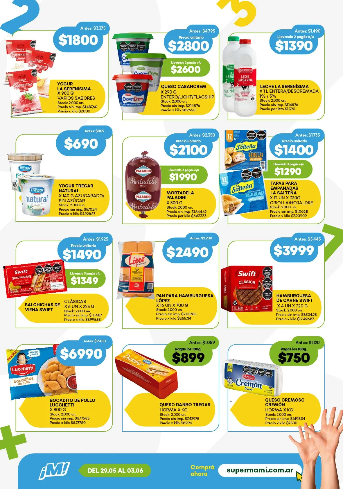Ofertas de Super Mami Ofertas 29 de mayo al 5 de junio 2025 - Página 11 del catálogo