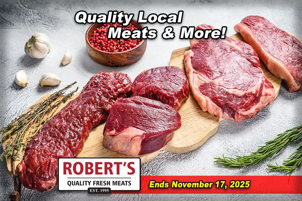 Roberts Fresh and Boxed Meats from November 12 to November 17 2025 - flyer page 1