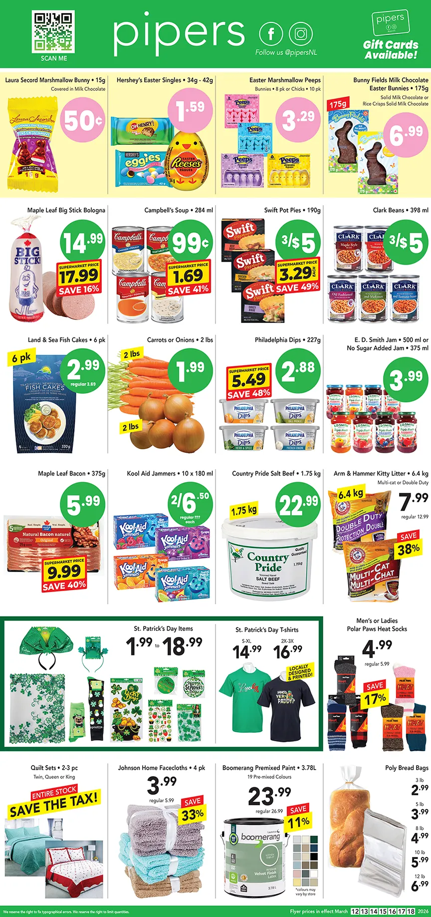 Pipers weekly ads from March 12 to March 18 2026 - flyer page 