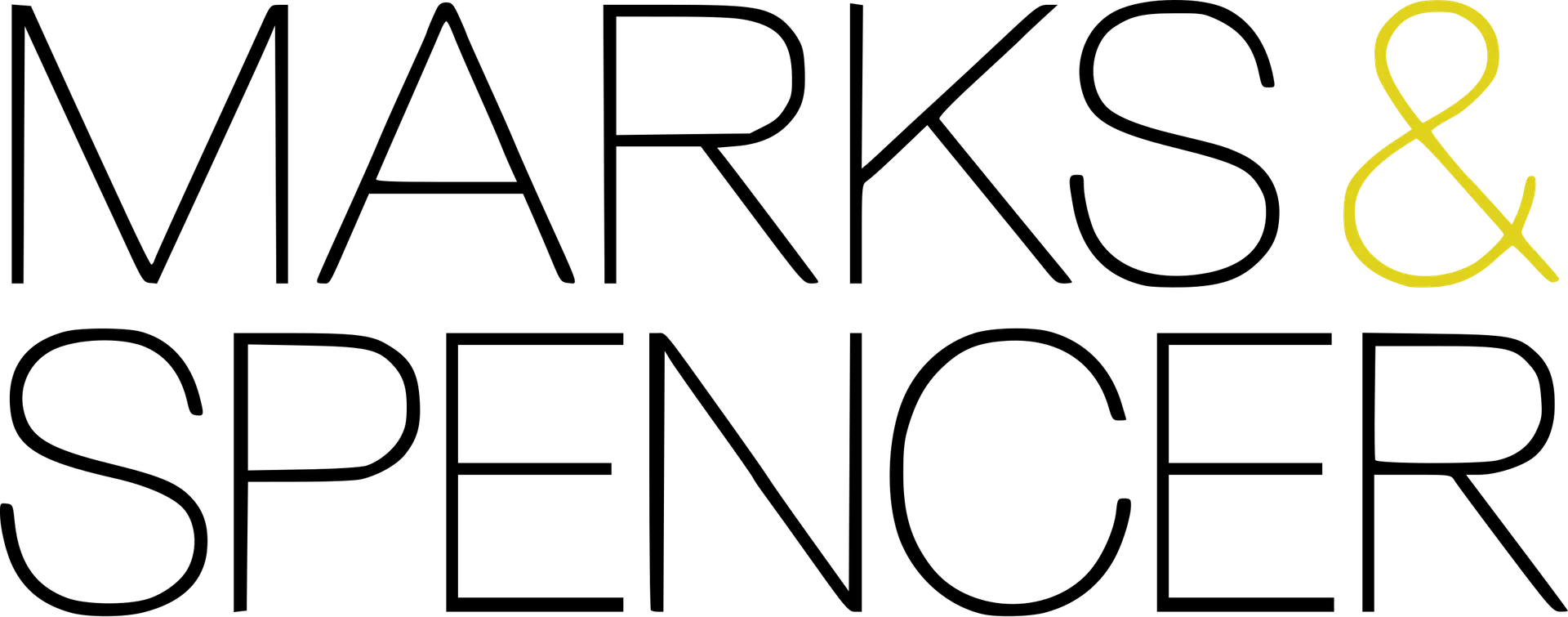 Marks & Spencer logo. Current weekly ad
