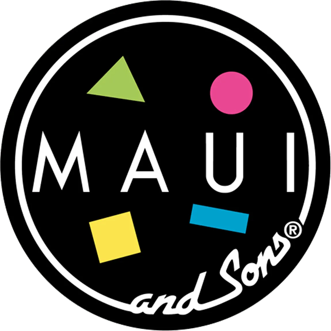 Maui and Sons logo de catálogo