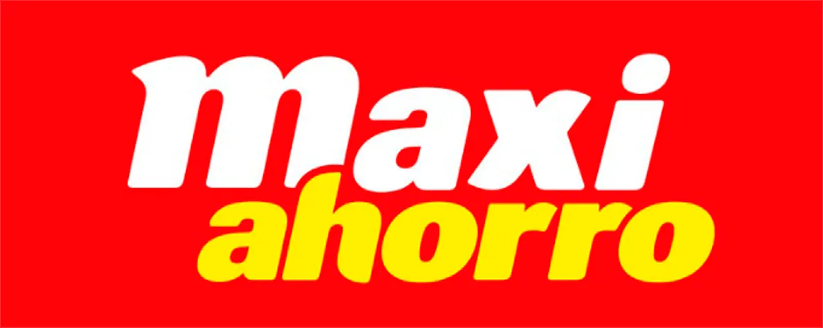 Maxi ahorro logo de catálogo