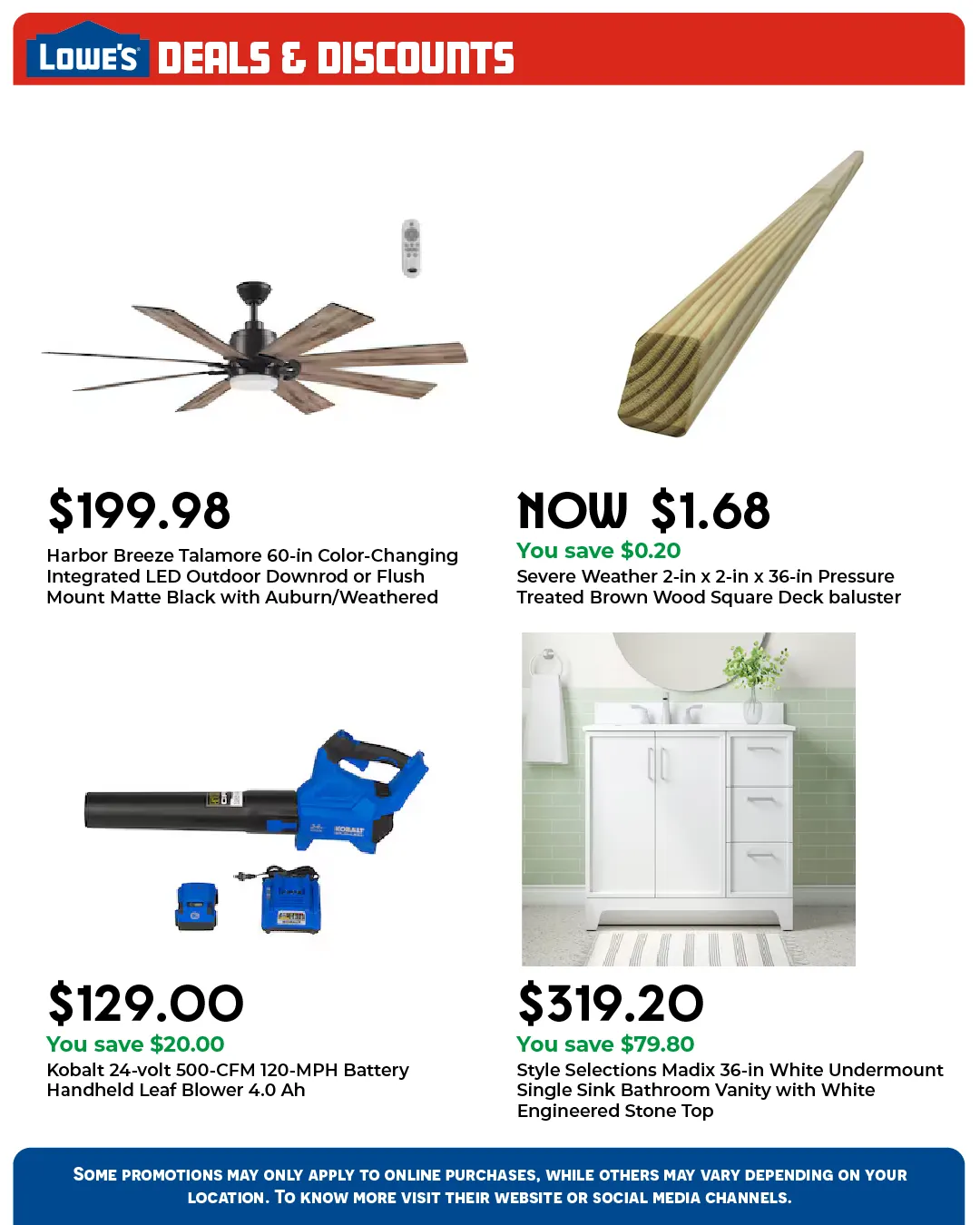 Weekly ad Lowe's Weekly Ad from March 31 to April 14 2025 - Page 2