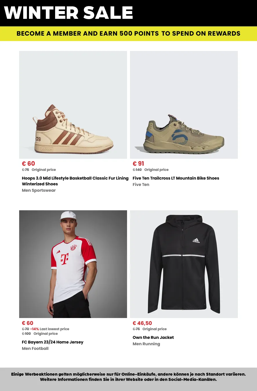 Adidas Große Angebote von 12. März bis 26. März 2025 - Prospekt seite 13