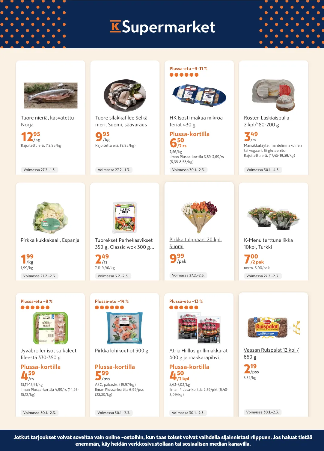 K-Supermarket Weekly Ad! voimassa alkaen 27. helmikuuta - 10. maaliskuuta 2025 - Tarjouslehti sivu 2