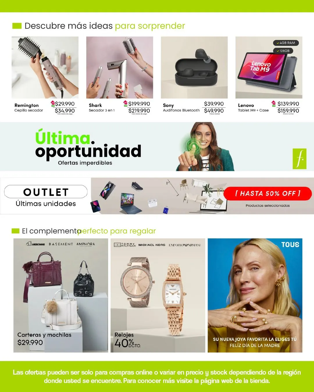 Catálogo de Falabella Dia de la madre! 25 de abril al 11 de mayo 2025 - Página 10