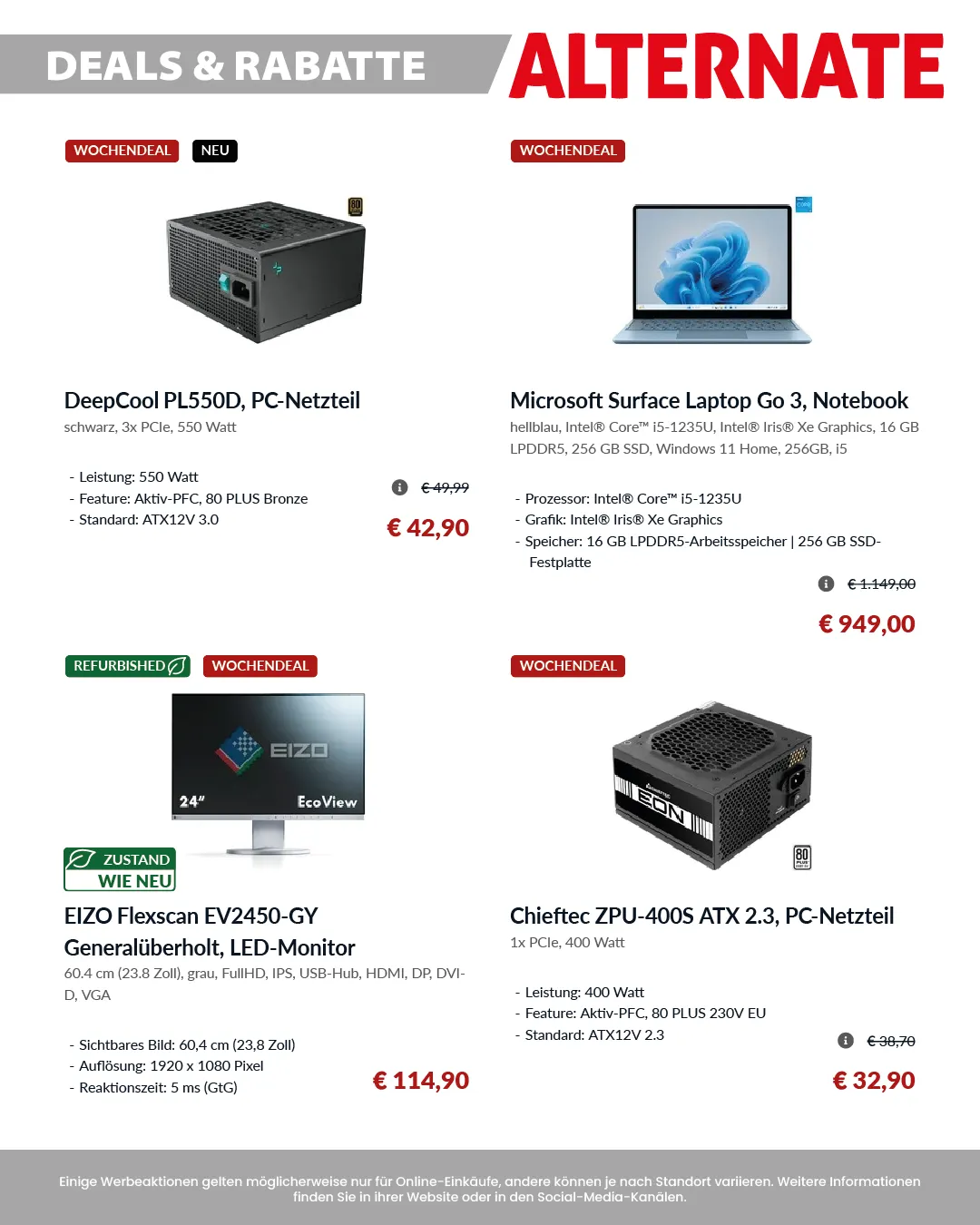 Alternate Große Angebote von 27. Februar bis 20. März 2025 - Prospekt seite 6