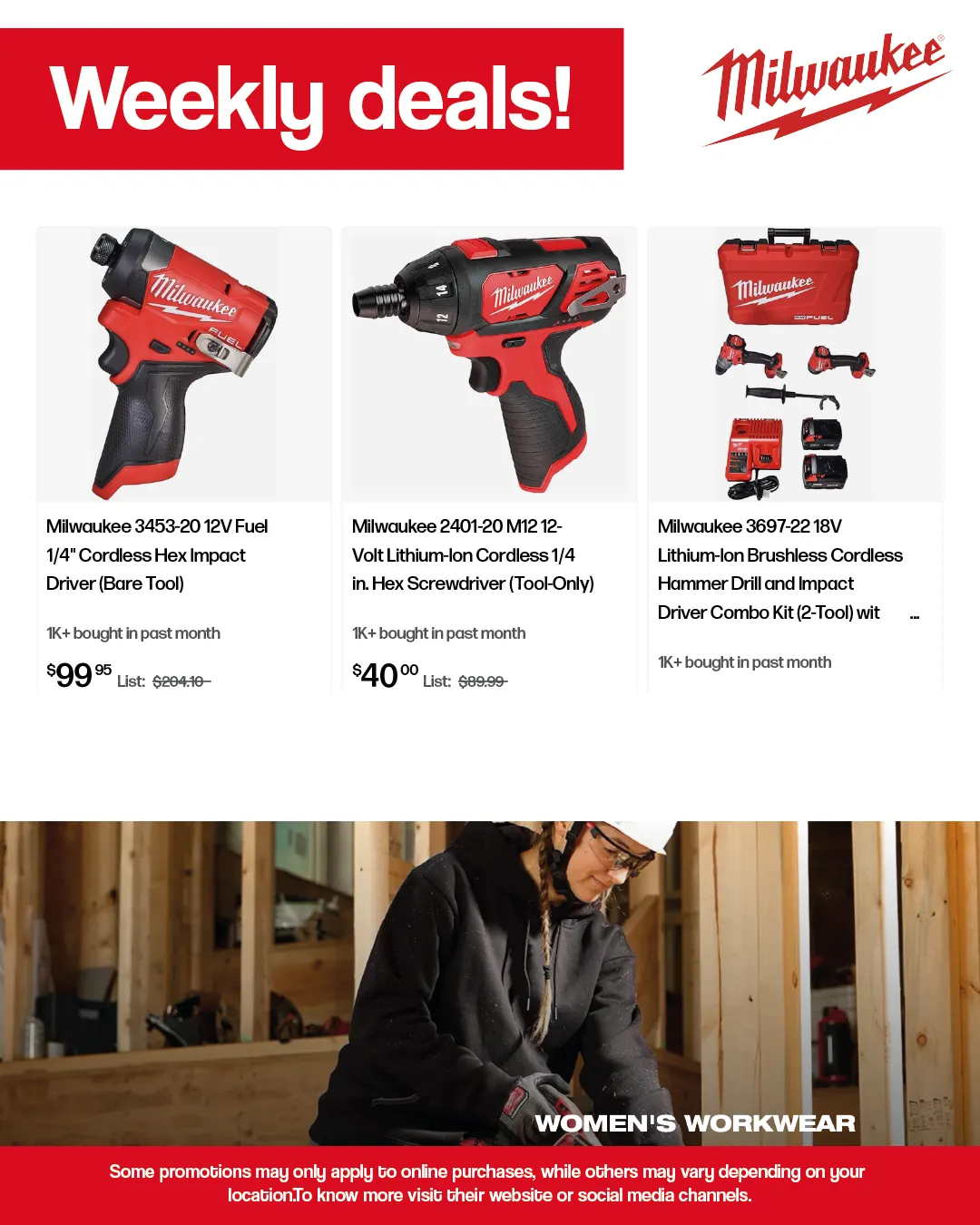 Weekly ad Milwaukee Weekly Ad from April 17 to May 1 2025 - Page 9