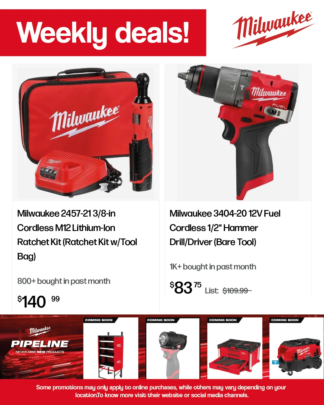 Weekly ad Milwaukee Weekly Ad from April 17 to May 1 2025 - Page 6