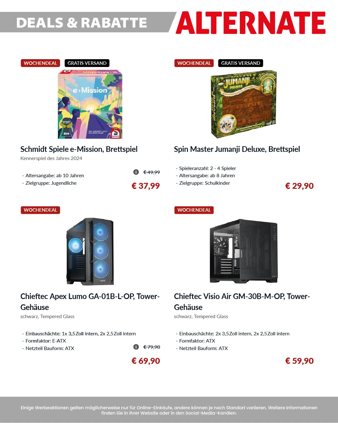 Alternate Große Angebote von 27. Februar bis 20. März 2025 - Prospekt seite 11
