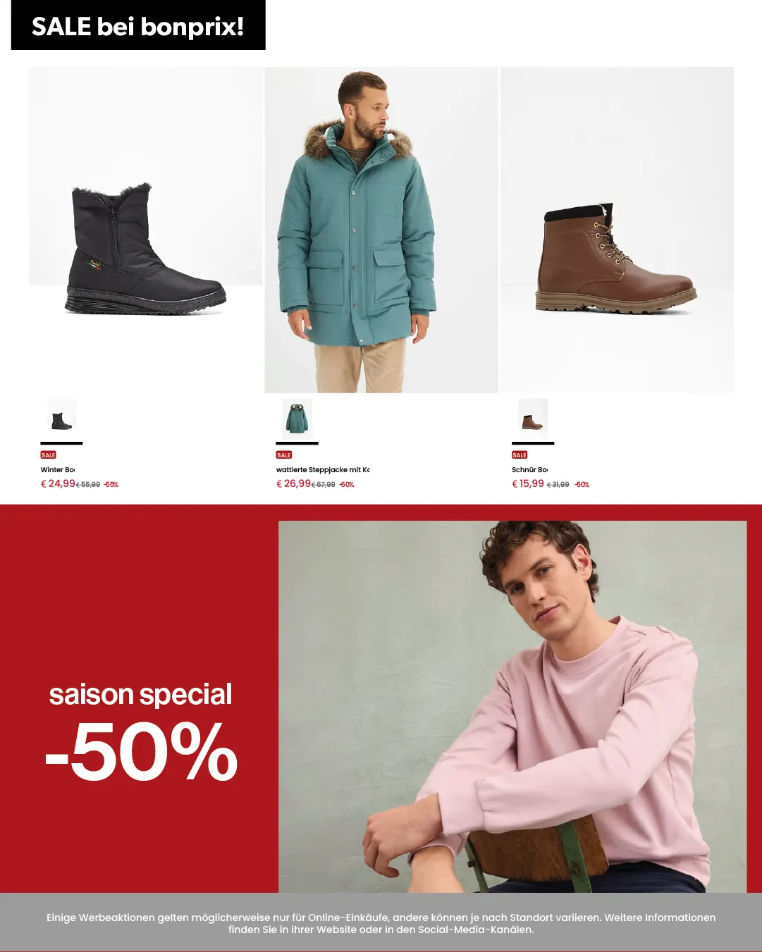 Bonprix Wöchentliche Agenbote von 25. Februar bis 26. März 2025 - Prospekt seite 2