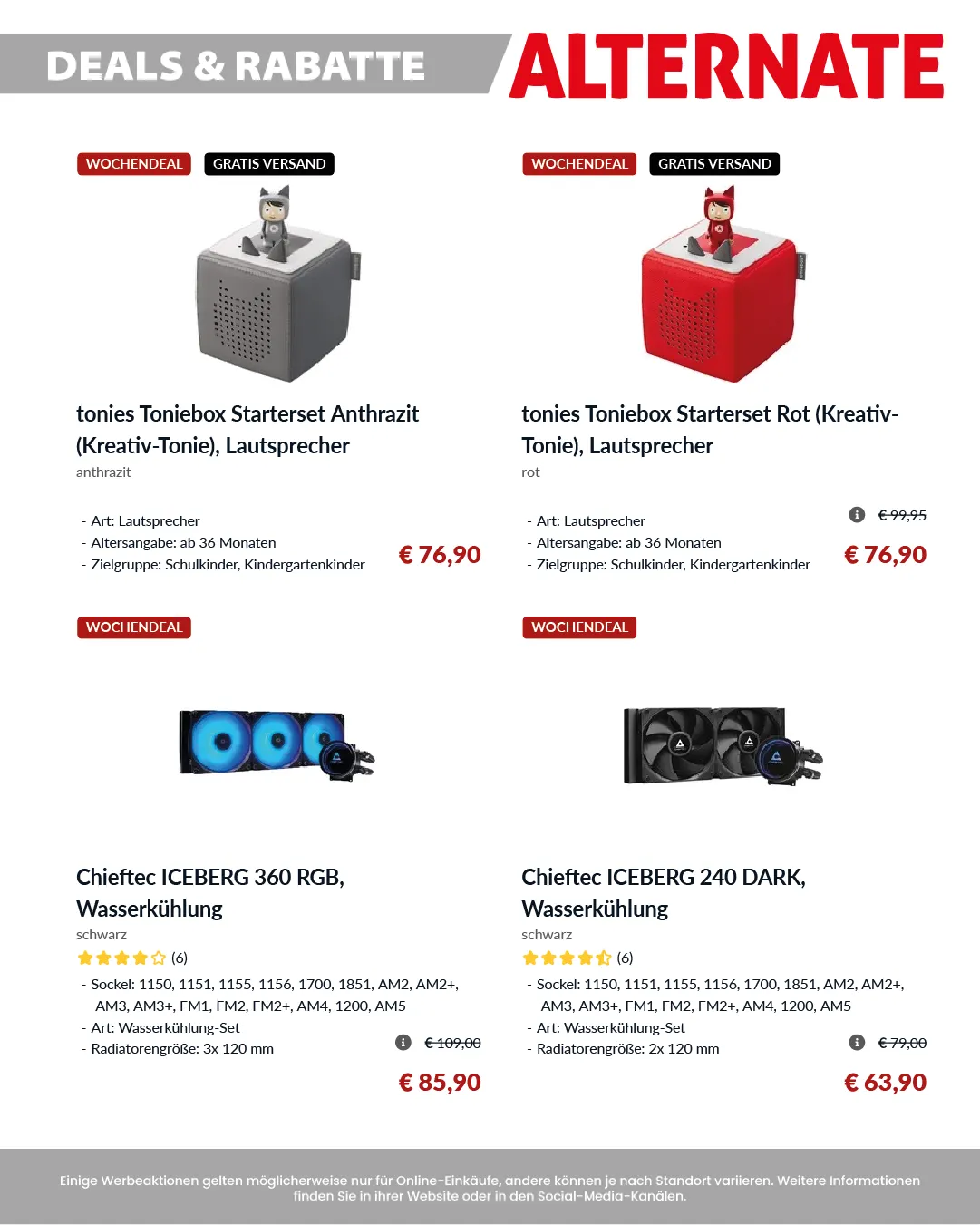 Alternate Große Angebote von 27. Februar bis 20. März 2025 - Prospekt seite 3