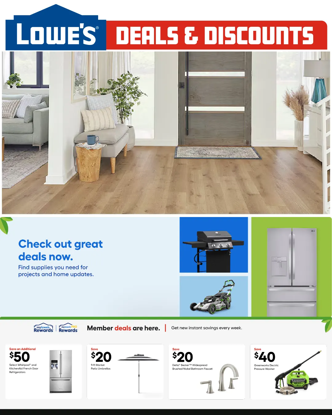 Weekly ad Lowe's Weekly Ad from March 31 to April 14 2025 - Page 1