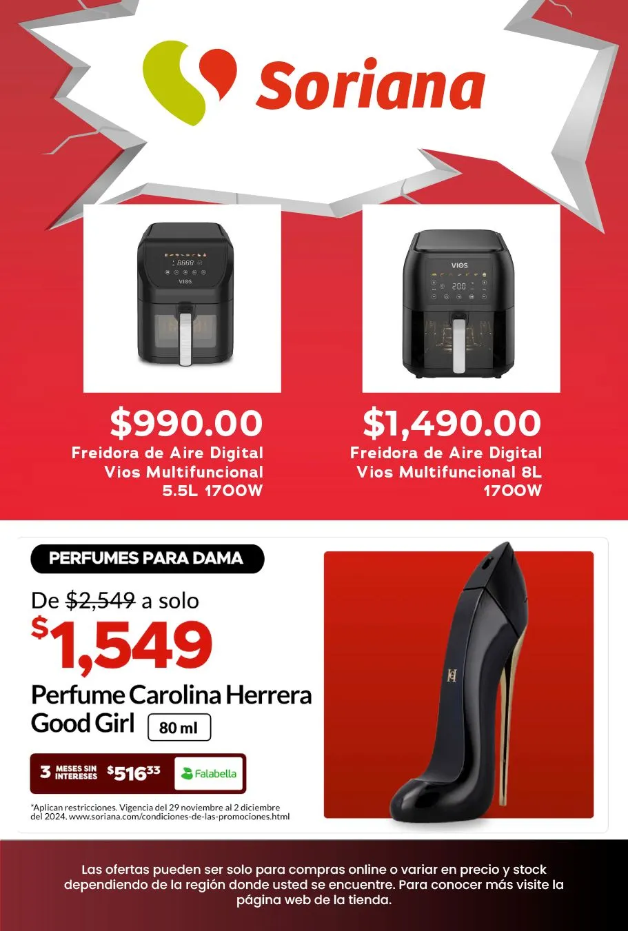 Catálogo de Soriana Black Friday! 29 de noviembre al 1 de diciembre 2024 - Pagina 5