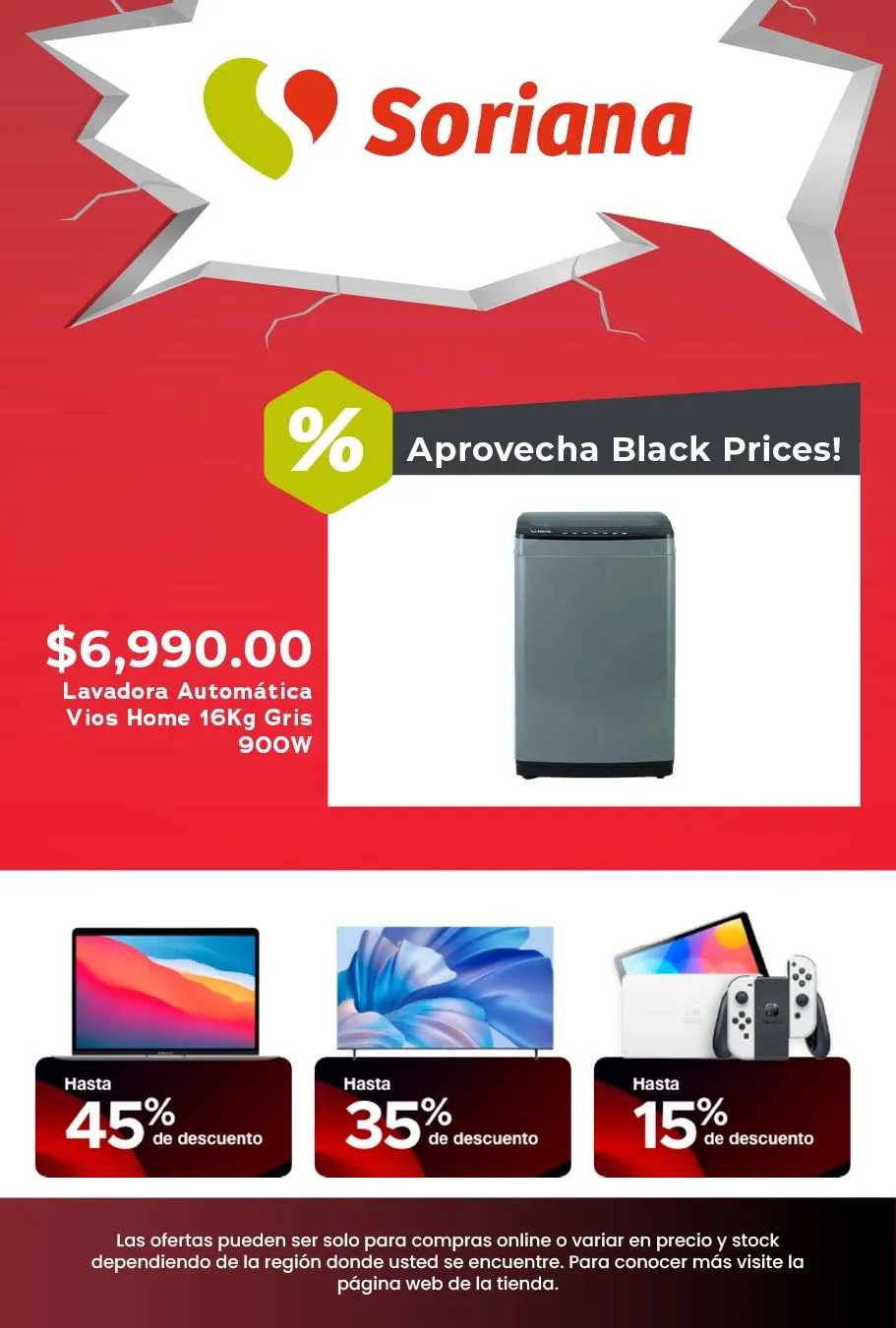 Catálogo de Soriana Black Friday! 29 de noviembre al 1 de diciembre 2024 - Pagina 3