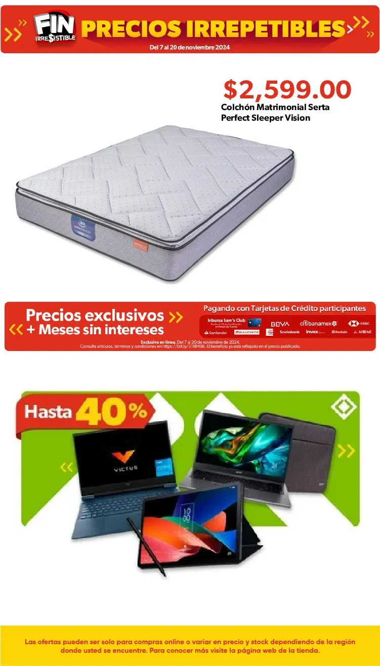 Catálogo de Sam's Club Ofertas de Buen fin! 15 de noviembre al 19 de noviembre 2024 - Pagina 7