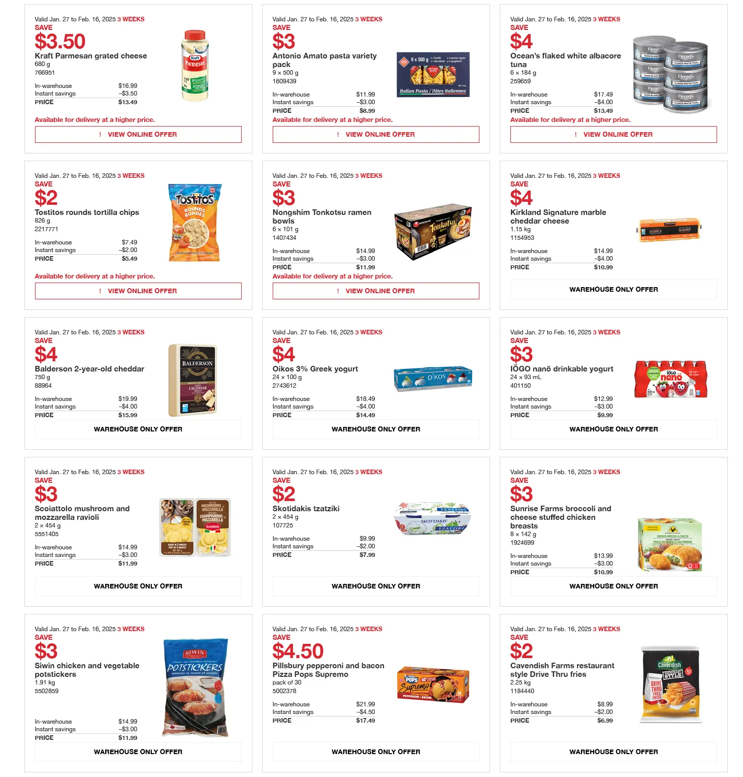 Costco Deals & discounts from January 28 to February 15 2025 - flyer page 4