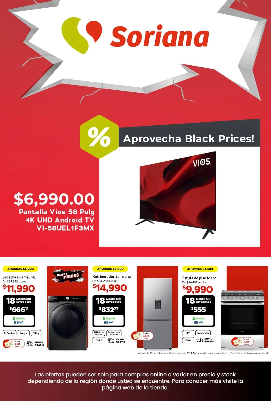 Catálogo de Soriana Black Friday! 29 de noviembre al 1 de diciembre 2024 - Pagina 10