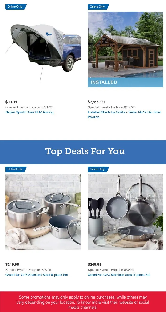 Weekly ad Special events - Clearance Sale from July 25 to August 8 2025 - Page 8