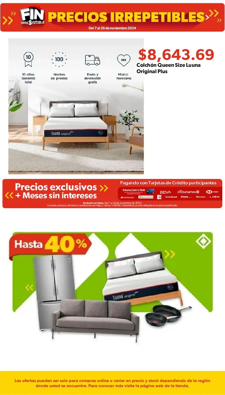 Catálogo de Sam's Club Ofertas de Buen fin! 15 de noviembre al 19 de noviembre 2024 - Pagina 5