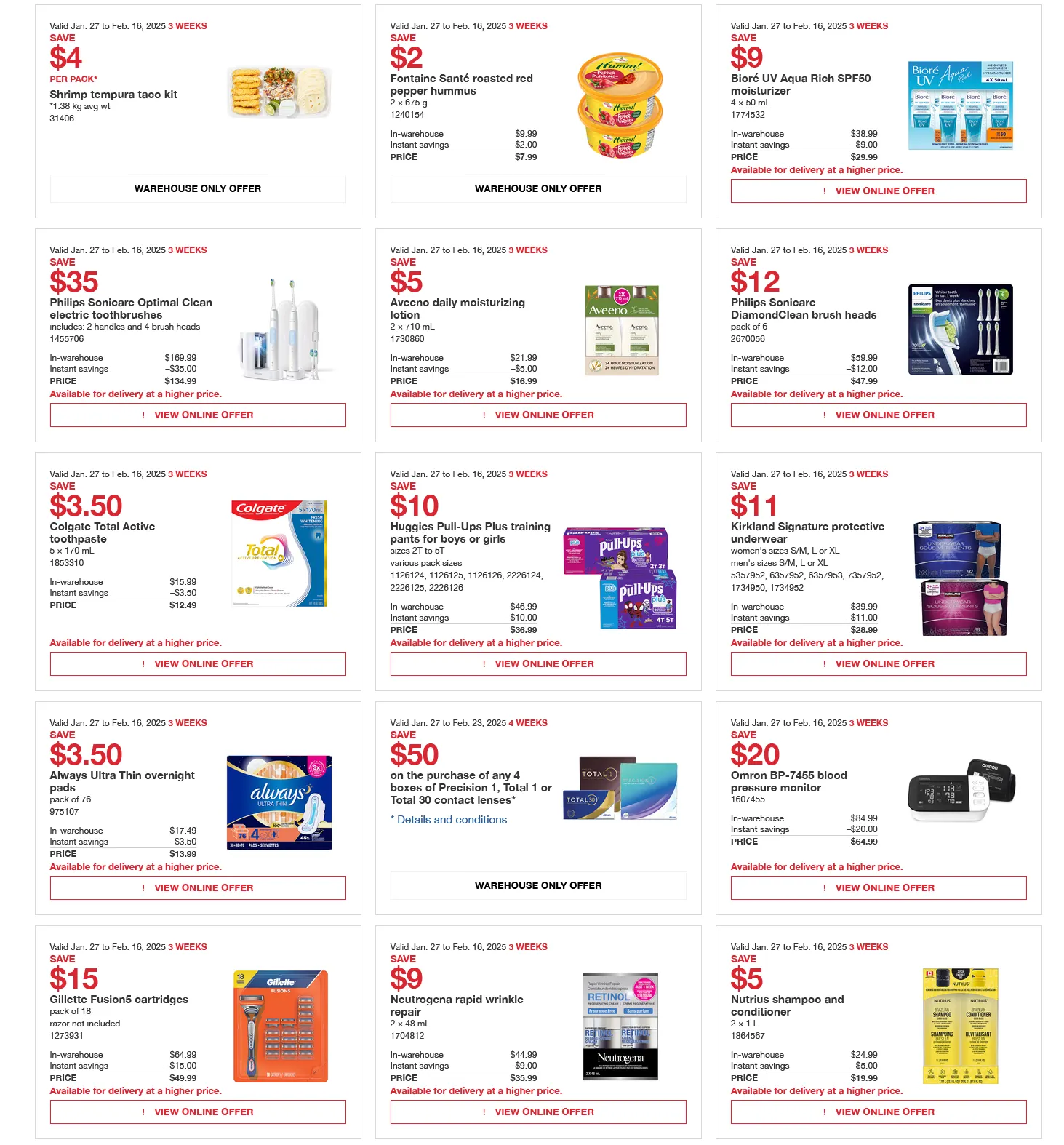 Costco Deals & discounts from January 28 to February 15 2025 - flyer page 5