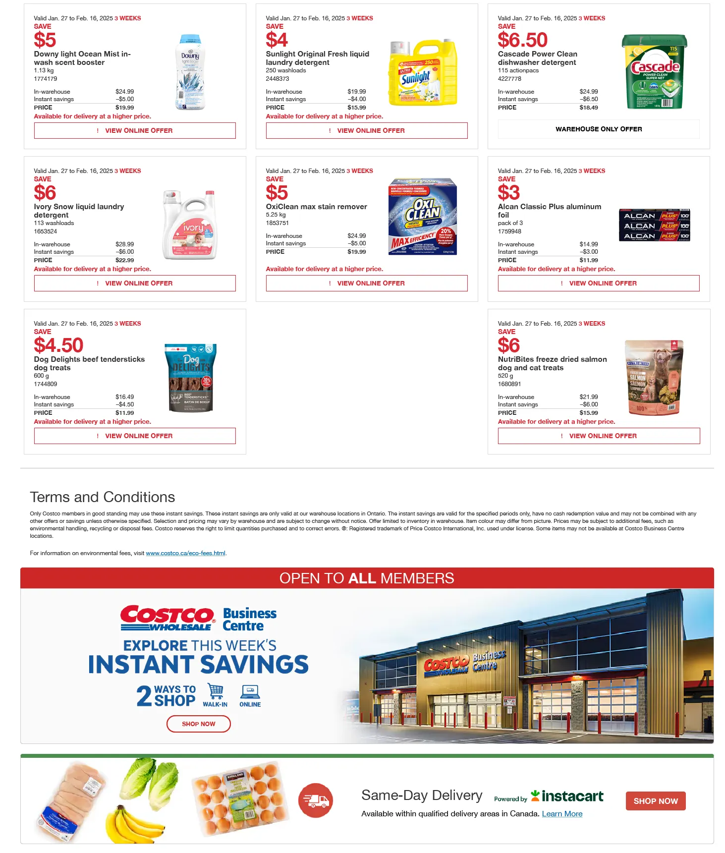 Costco Deals & discounts from January 28 to February 15 2025 - flyer page 7