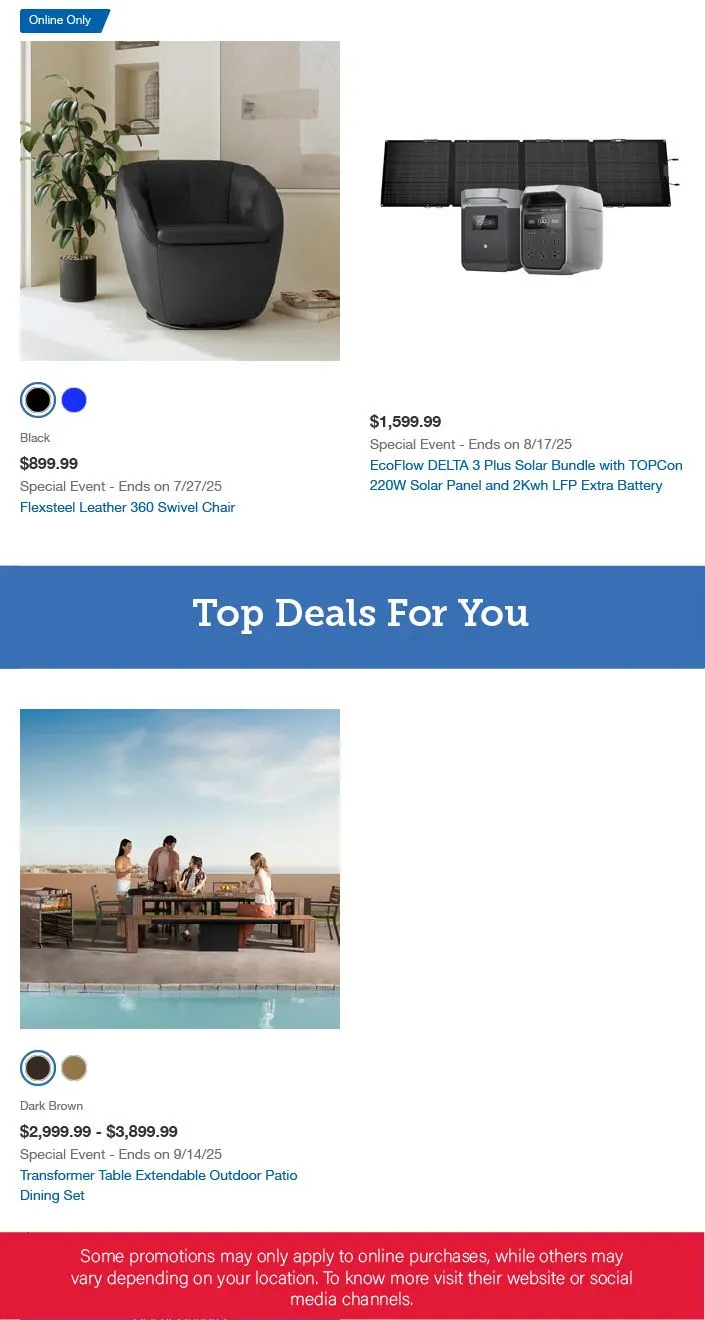 Weekly ad Special events - Clearance Sale from July 25 to August 8 2025 - Page 4