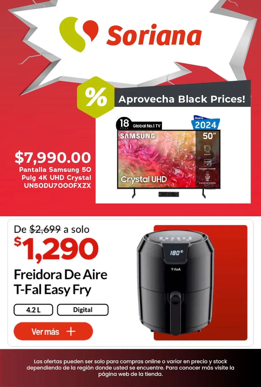 Catálogo de Soriana Black Friday! 29 de noviembre al 1 de diciembre 2024 - Pagina 9