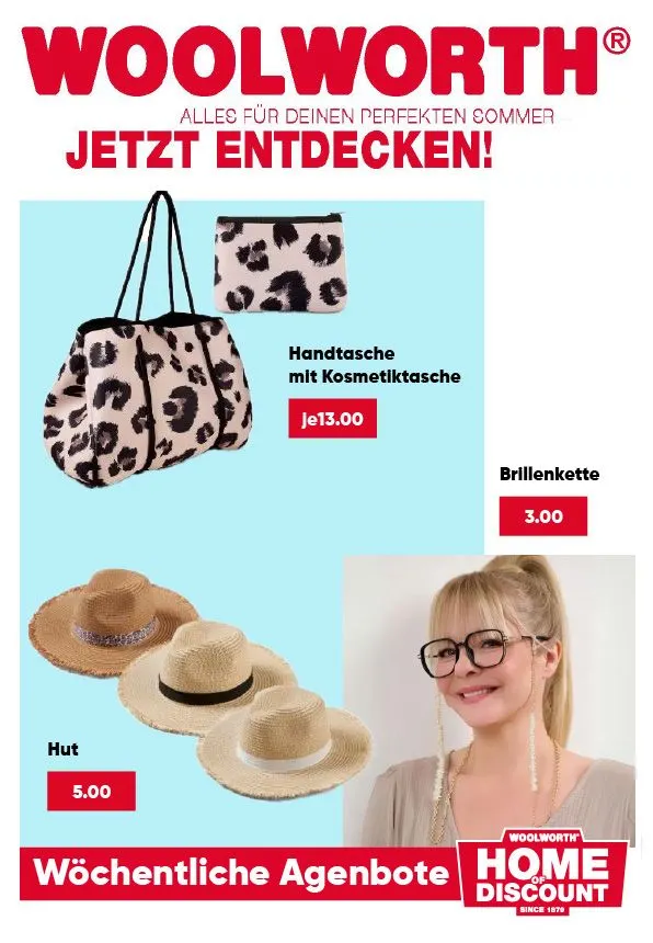Woolworth Prospekte von 14. Mai bis 28. Mai 2025 - Prospekt seite 1