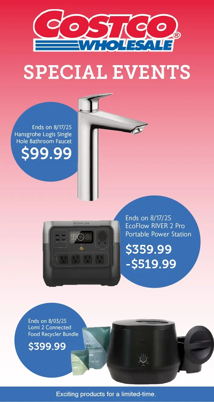 Weekly ad Special events - Clearance Sale from July 25 to August 8 2025 - Page 1