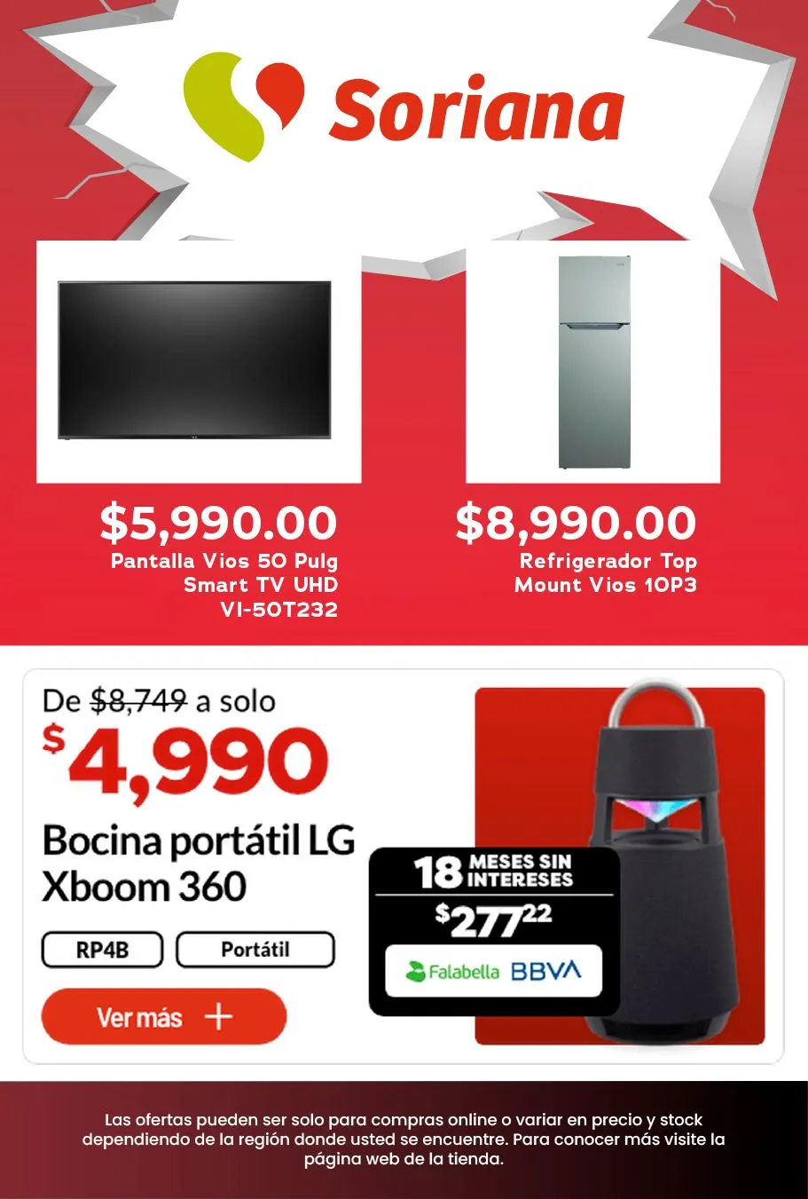 Catálogo de Soriana Black Friday! 29 de noviembre al 1 de diciembre 2024 - Pagina 4
