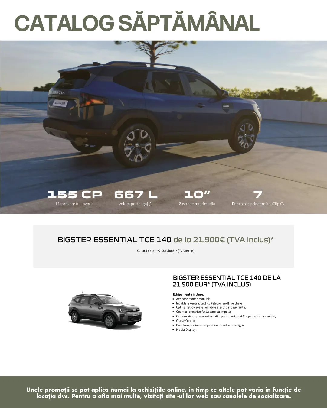 Catalog Dacia Oferte mari & reduceri de la 5 februarie până la 5 martie 2025 - Revista Pagina 3