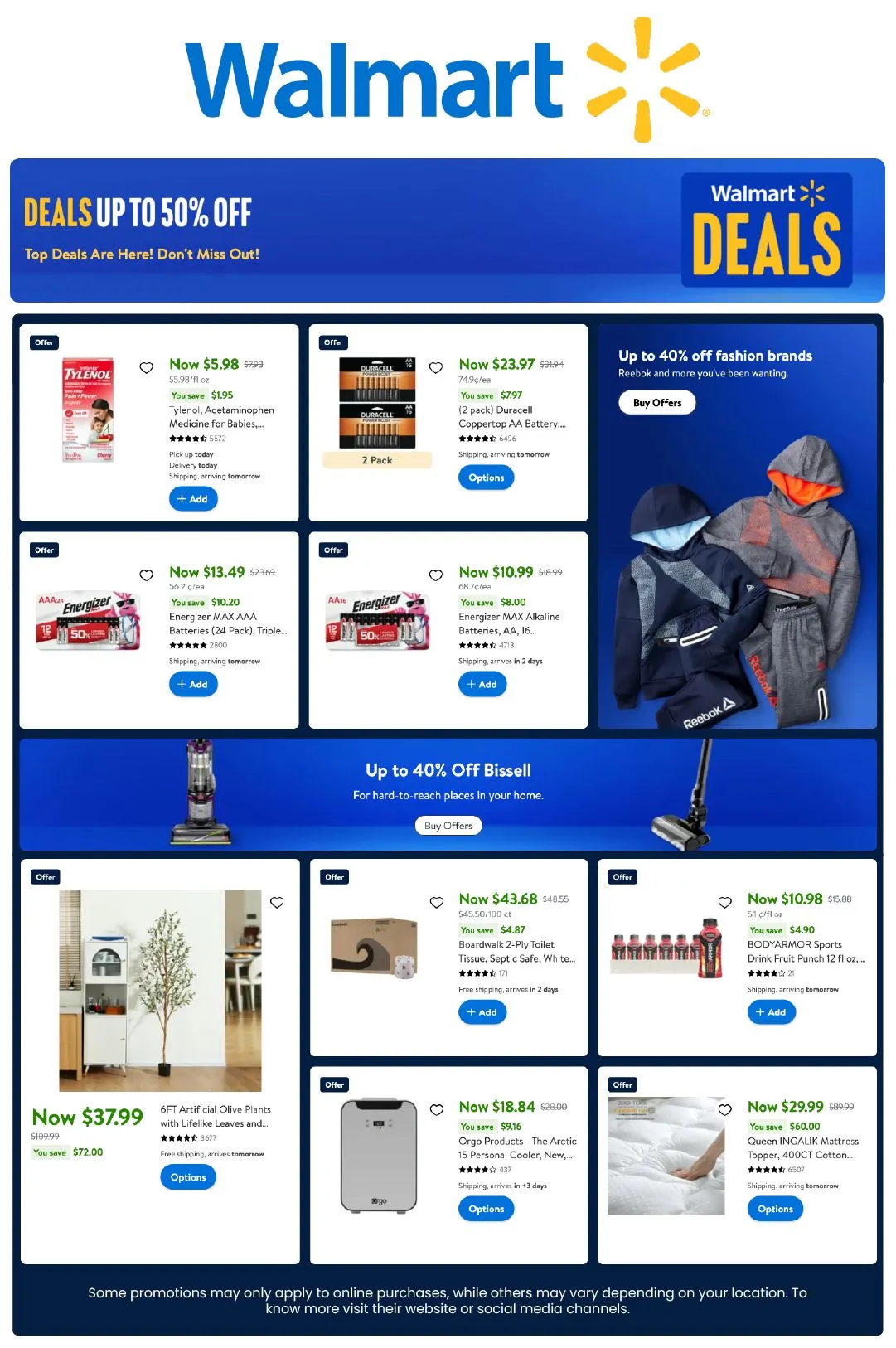 Weekly ad Walmart Weekly Ad from October 10 to October 24 2024 - Page 1