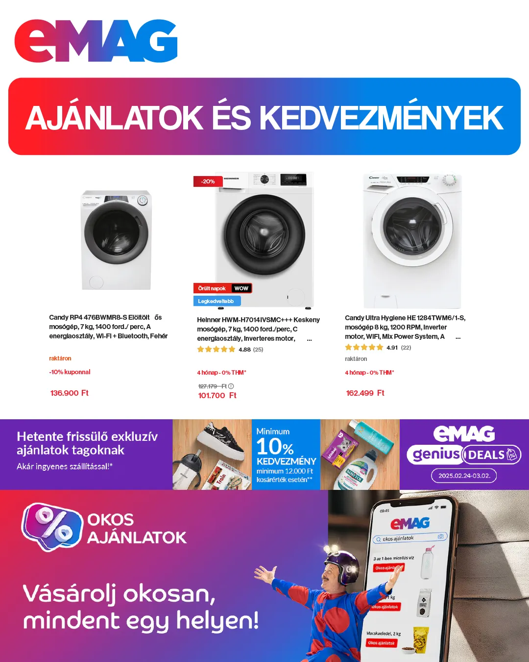 Katalógus eMAG Heti ajánlatok! február 25.-tól március 19.-ig 2025. - Oldal 1