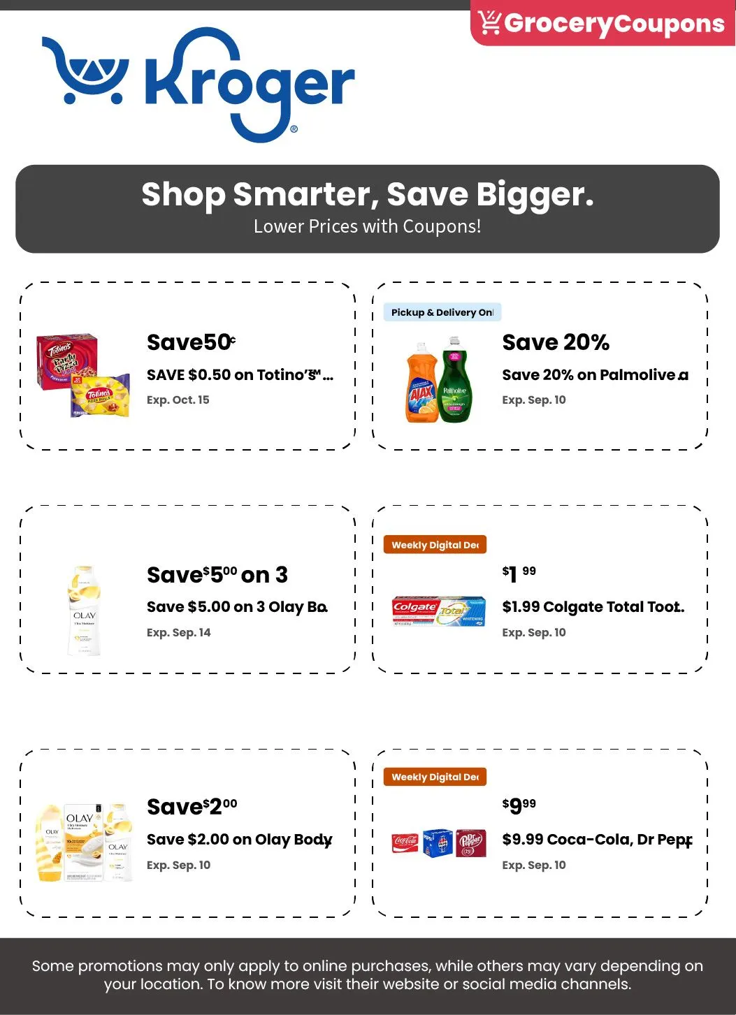 Weekly ad Kroger coupons from September 1 to October 8 2025 - Page 6