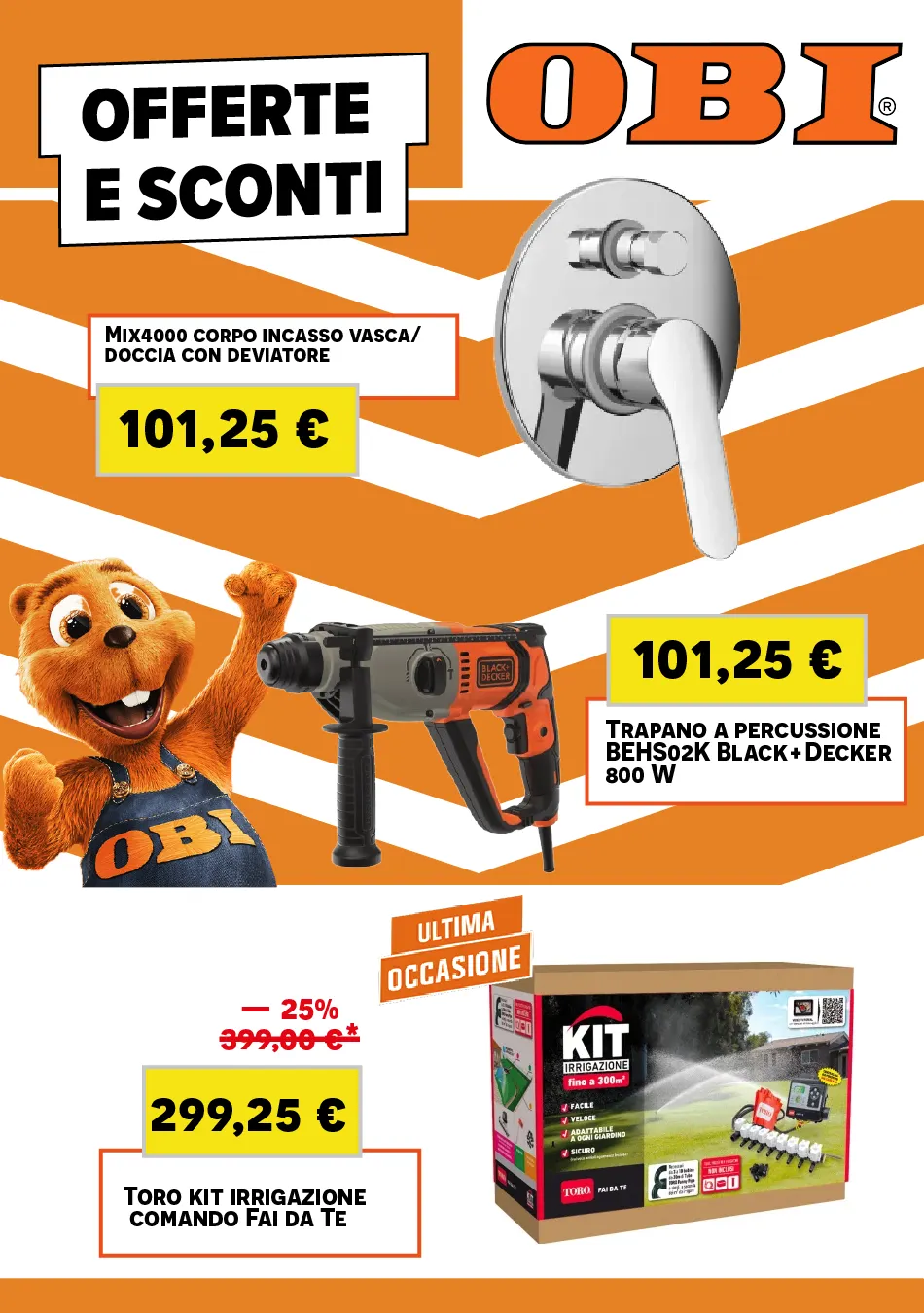 OBI Offerte settimanali! da 22 aprile a 6 maggio di 2025 - Pagina del volantino