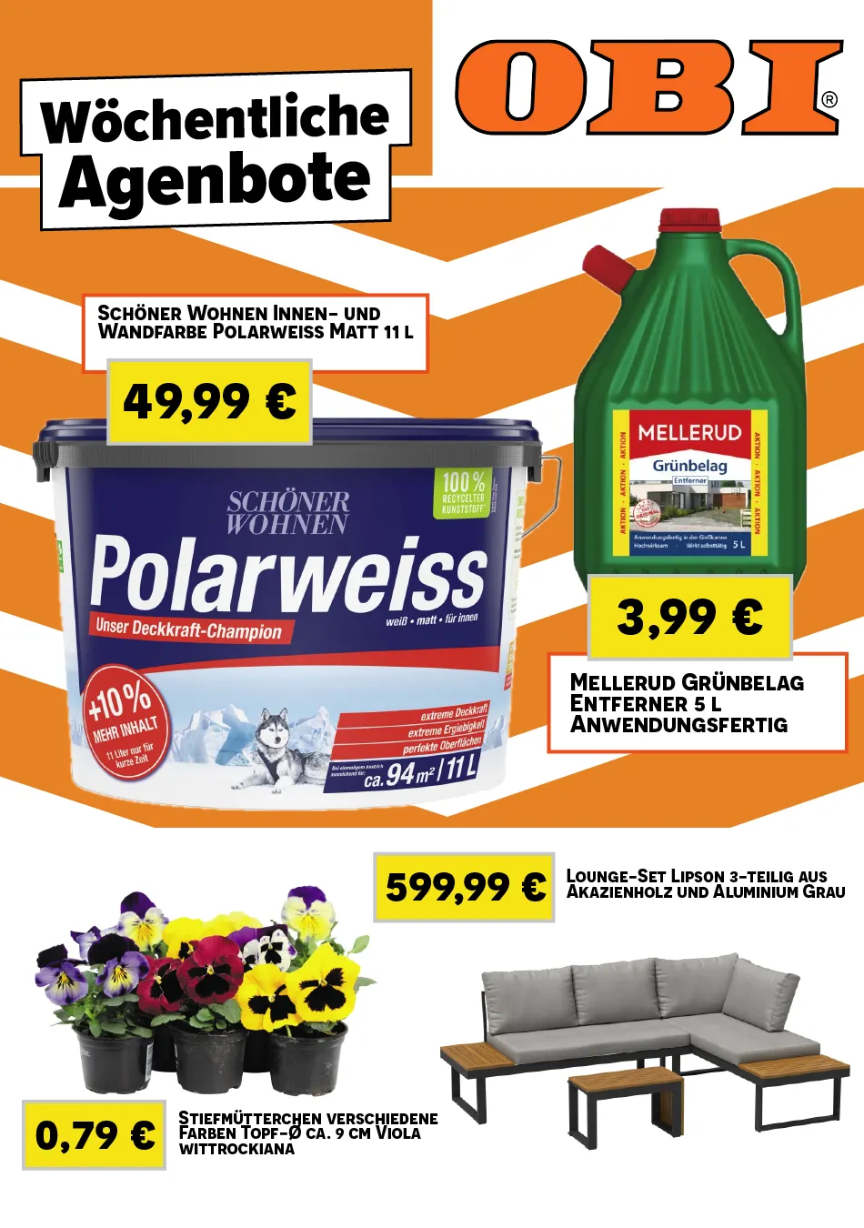 OBI Deals & Rabatte von 5. März bis 26. März 2025 - Prospekt seite 