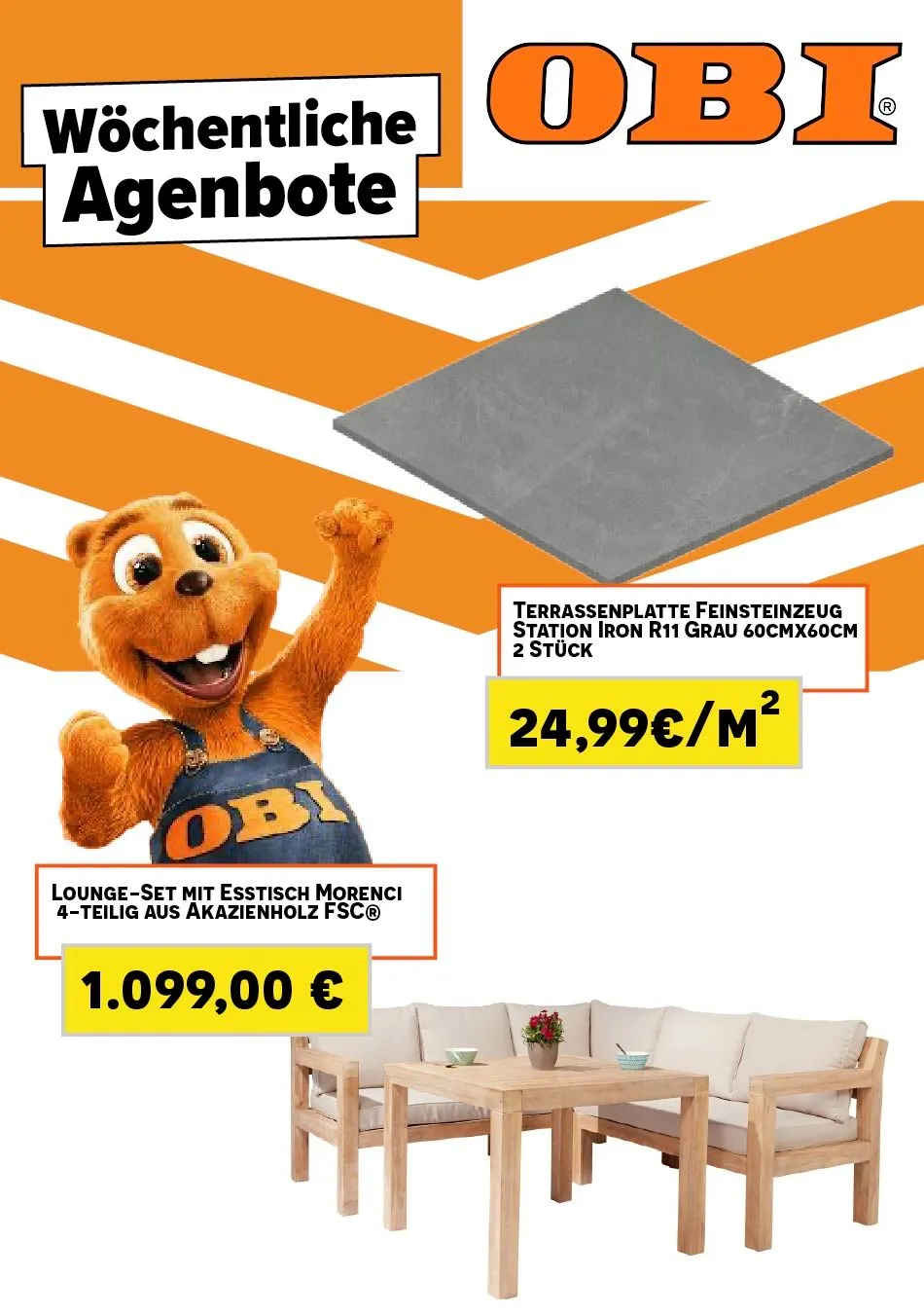 OBI Deals & Rabatte von 24. April bis 8. Mai 2025 - Prospekt seite 