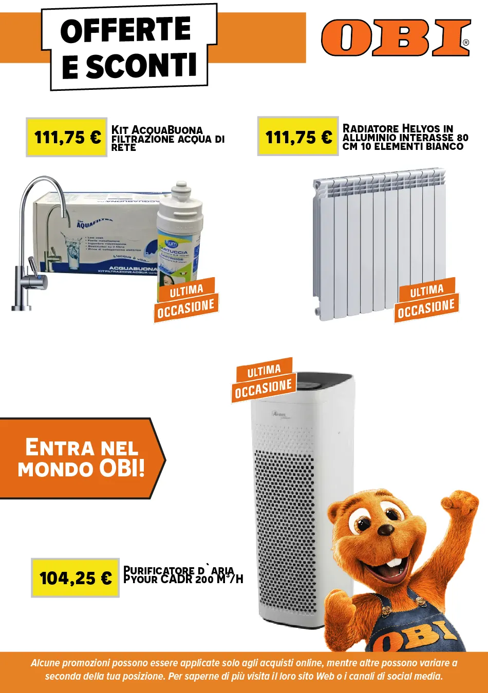 OBI Offerte settimanali! da 22 aprile a 6 maggio di 2025 - Pagina del volantino 10