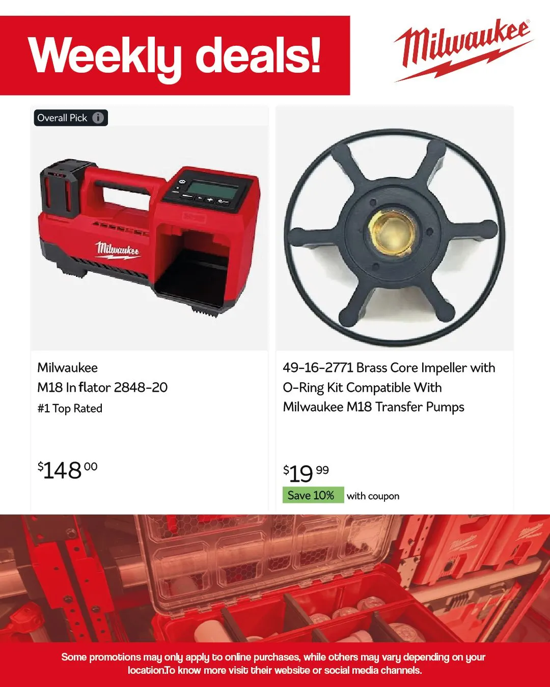 Weekly ad Milwaukeetool Weekly Ad from March 27 to April 17 2025 - Page 3
