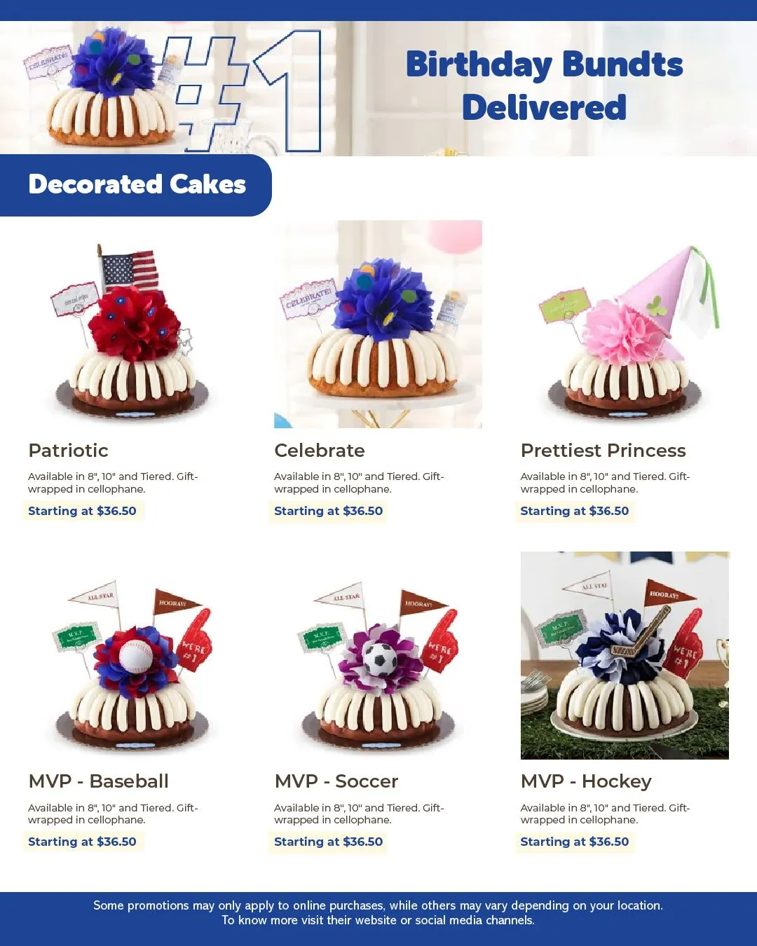 Weekly ad Nothing Bundt Cake Weekly Ad from May 15 to June 9 2025 - Page 3