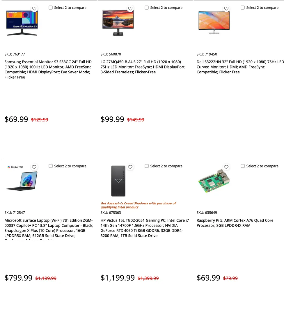 Weekly ad Micro Center sales from December 1 to December 14 2024 - Page 2