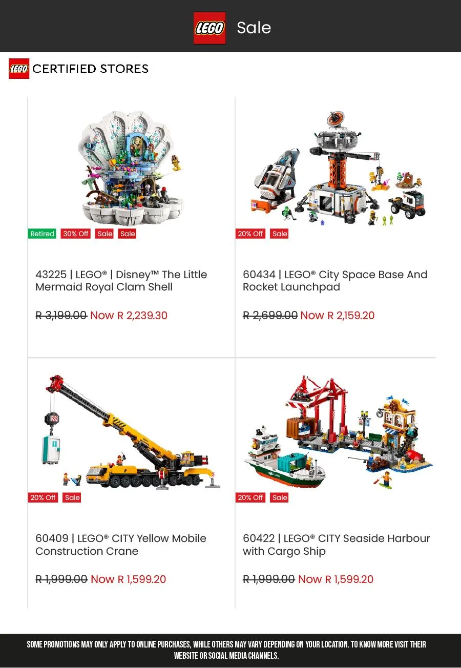 Lego Weekly Offers from 7 March to 28 March 2025 - Catalogue Page 4