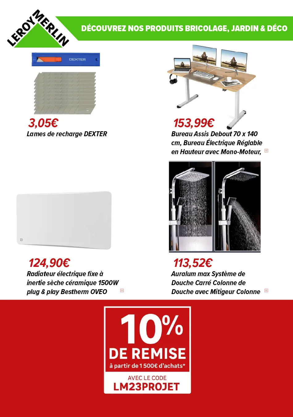 Leroy Merlin Grandes offres du 5 mars au 26 mars 2025 - Catalogue page 3