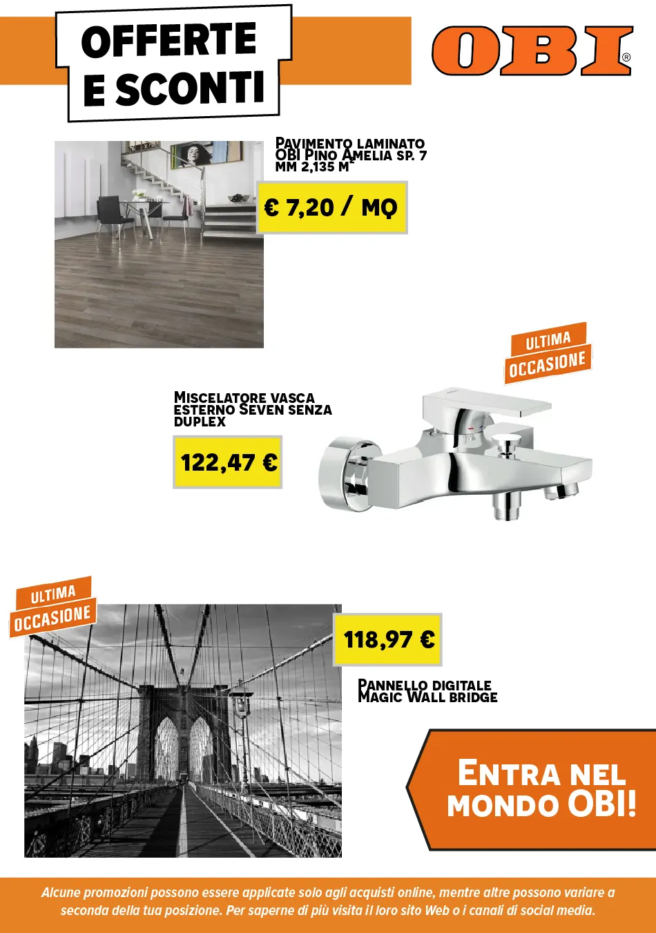 OBI Offerte settimanali! da 22 aprile a 6 maggio di 2025 - Pagina del volantino 8