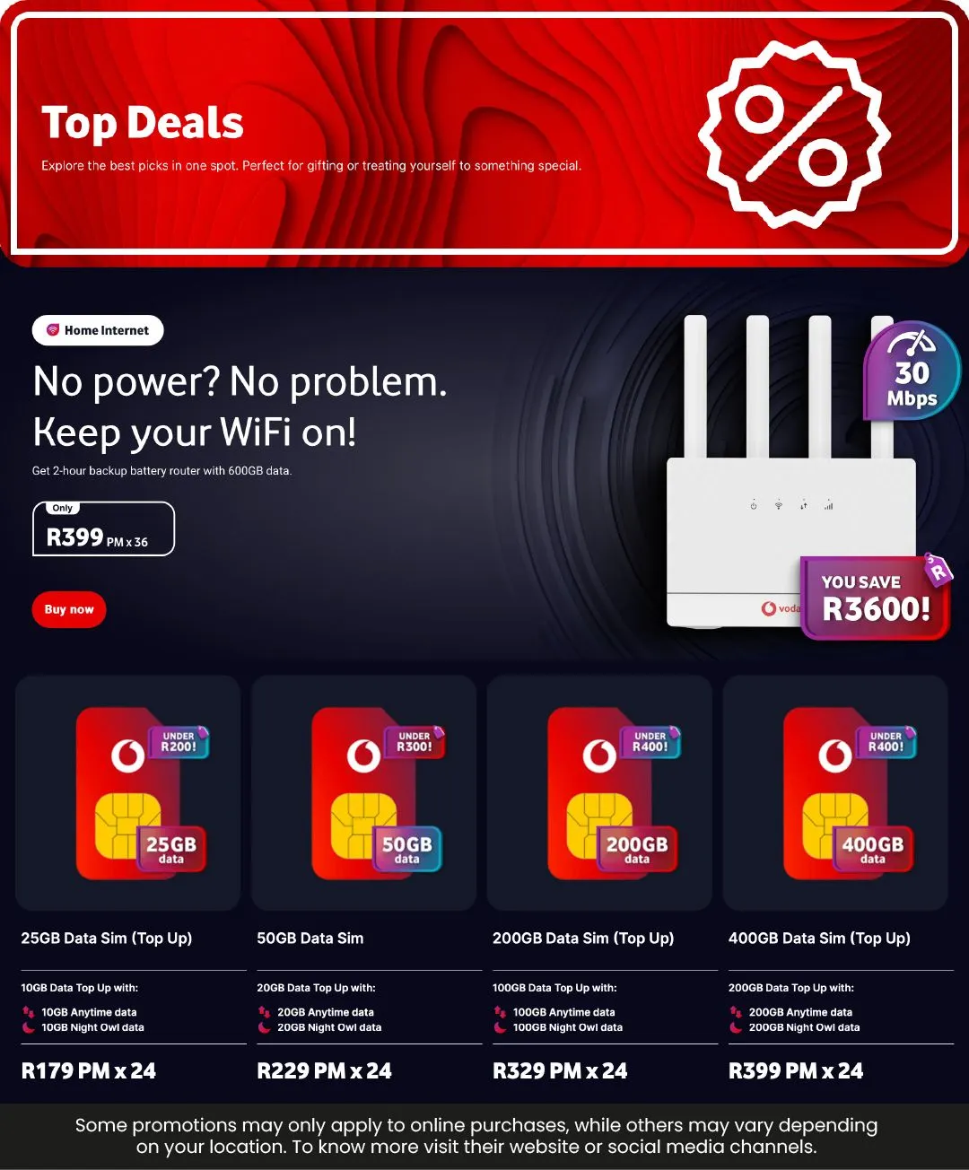 Vodacom Weekly Flyer from 7 March to 21 March 2025 - Catalogue Page 2