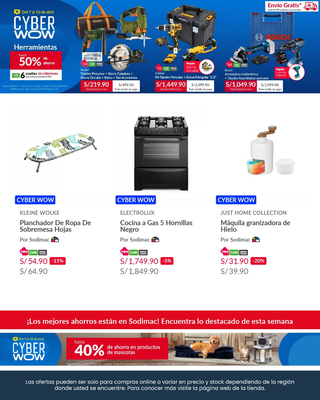 Catalogo de Sodimac Descuentos semanales 8 de abril al 11 de abril 2025 - Pag 8